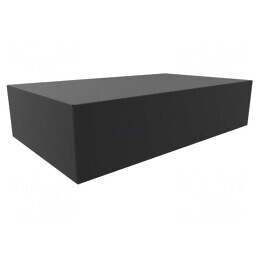 Carcasă metalică neagră 254x432x102mm | Electronic-mag.ro | Componente Electronice