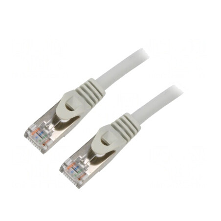 Patch cord S/FTP Cat6a 45m Gri LSZH | Electronic-mag.ro | Componente Electronice