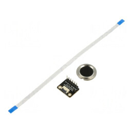 Scaner Amprente UART 3,3VDC Ø19mm 40mA