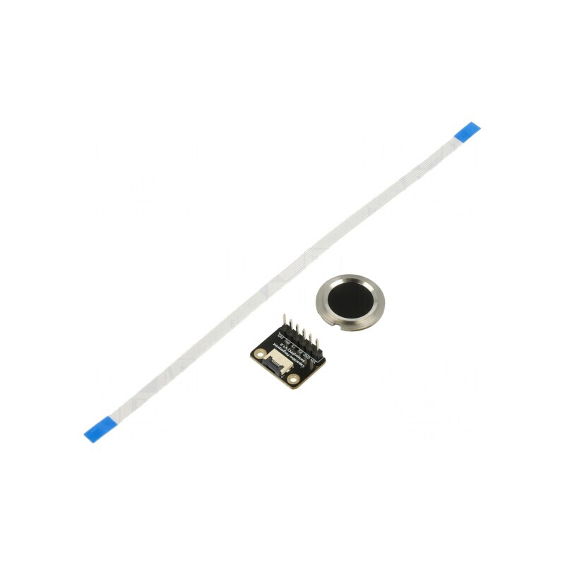 Scaner Amprente UART 3,3VDC Ø19mm 40mA | Electronic-mag.ro | Componente Electronice