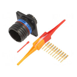 Conector Militar 13 MIL-DTL-38999 III Tată | Electronic-mag.ro | Componente Electronice