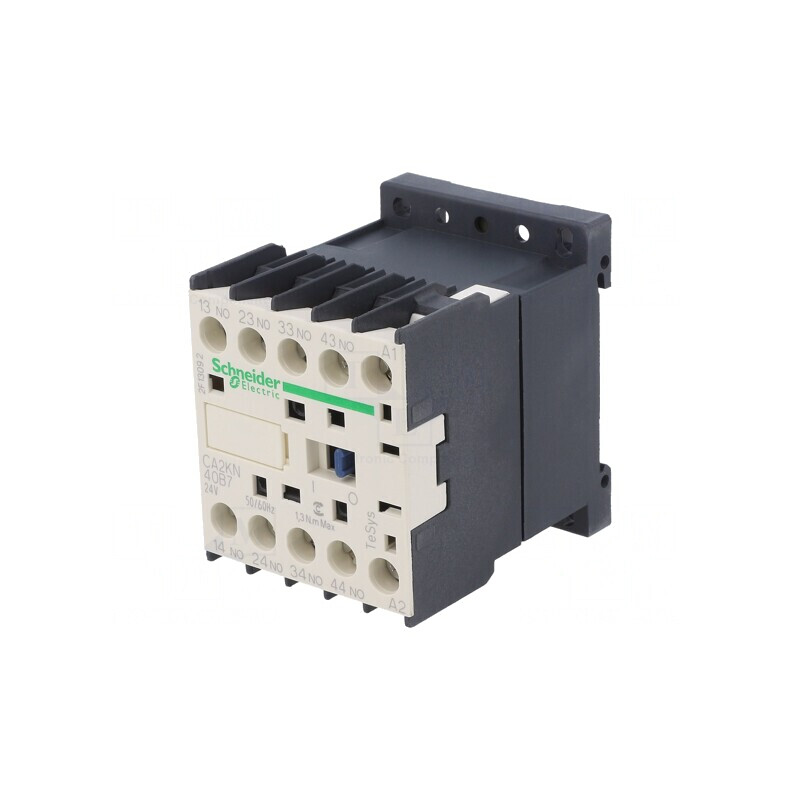 Contactor 4P 24VAC 10A DIN CA2KN40B7 | Electronic-mag.ro | Componente Electronice