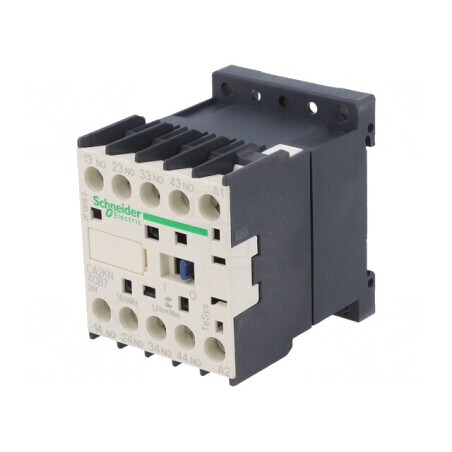 Contactor 4P 24VAC 10A DIN CA2KN40B7 | Electronic-mag.ro | Componente Electronice