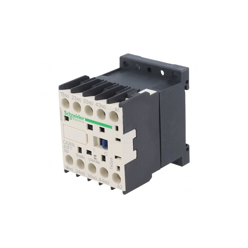 Contactor 4-polar NO x4 110VAC 10A DIN CA2KN40F7 | Electronic-mag.ro | Componente Electronice