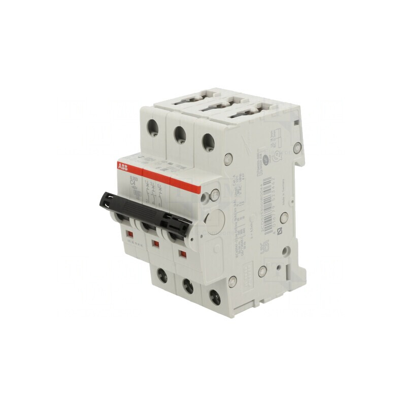 Întrerupător de Supracurent 3 Poli 4A 230/400VAC 6kA | Electronic-mag.ro | Componente Electronice