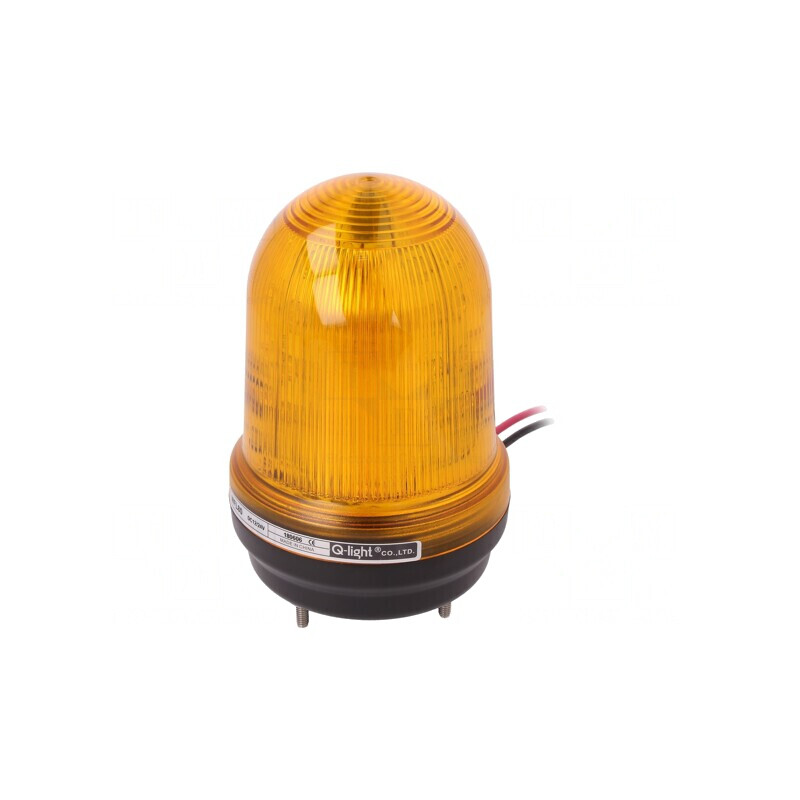 Semnalizator Luminos LED Ambră MFL 10-30VDC | Electronic-mag.ro | Componente Electronice