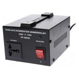 Autotransformator 500VA 110V/230V | Electronic-mag.ro | Componente Electronice