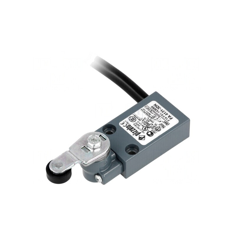 Limitator cursă manetă cu rolă NO NC 10A 250VAC 20mm | Electronic-mag.ro | Componente Electronice