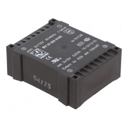 Transformator Încapsulat 4VA 115V 2x15V 133mA | Electronic-mag.ro | Componente Electronice