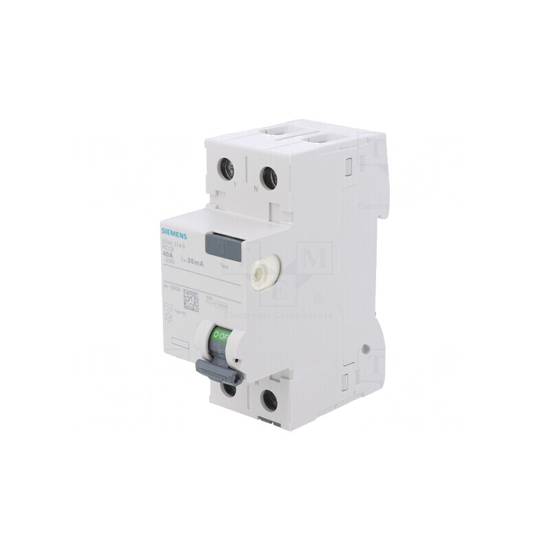 Întrerupător diferenţial 40A 30mA 1P+N IP20 | Electronic-mag.ro | Componente Electronice Întrerupător diferenţial 40A 30mA 1P+N IP20 | Electronic-mag.ro | Componente Electronice