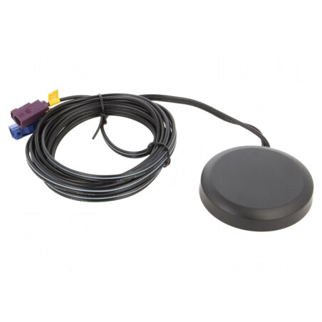 Antenă 4G GNSS GPS GSM LTE 4dBi 3m Fakra | Electronic-mag.ro | Componente Electronice