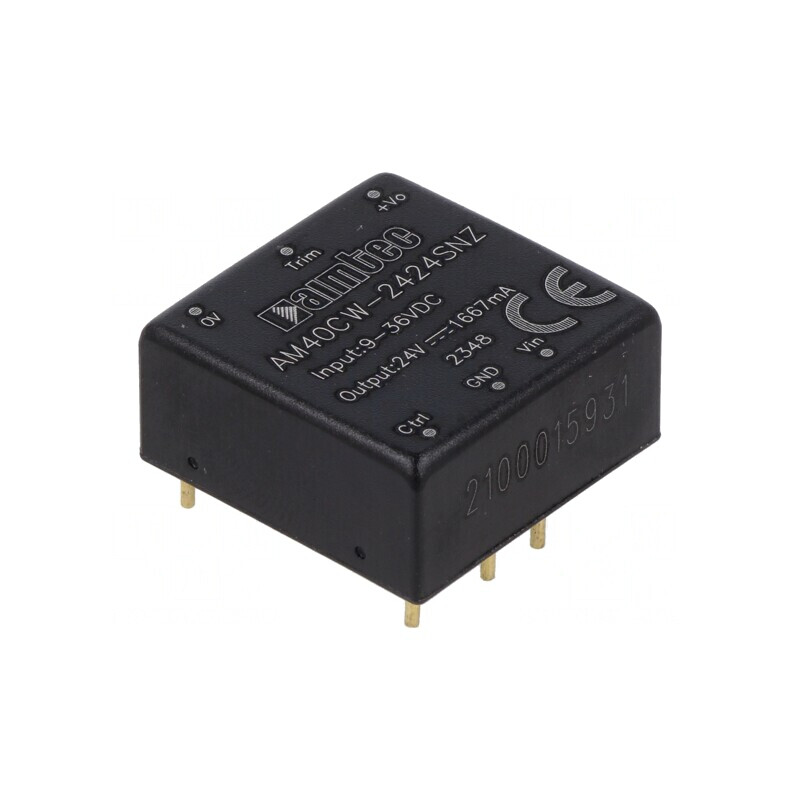 Convertor DC/DC 40W 9-36V la 24V 1.67A | Electronic-mag.ro | Componente Electronice Convertor DC/DC 40W 9-36V la 24V 1.67A | Electronic-mag.ro | Componente Electronice