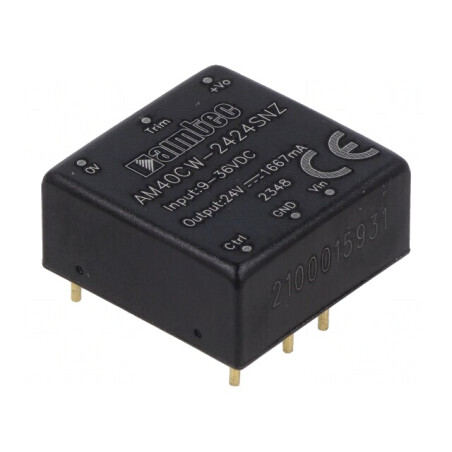 Convertor DC/DC 40W 9-36V la 24V 1.67A | Electronic-mag.ro | Componente Electronice