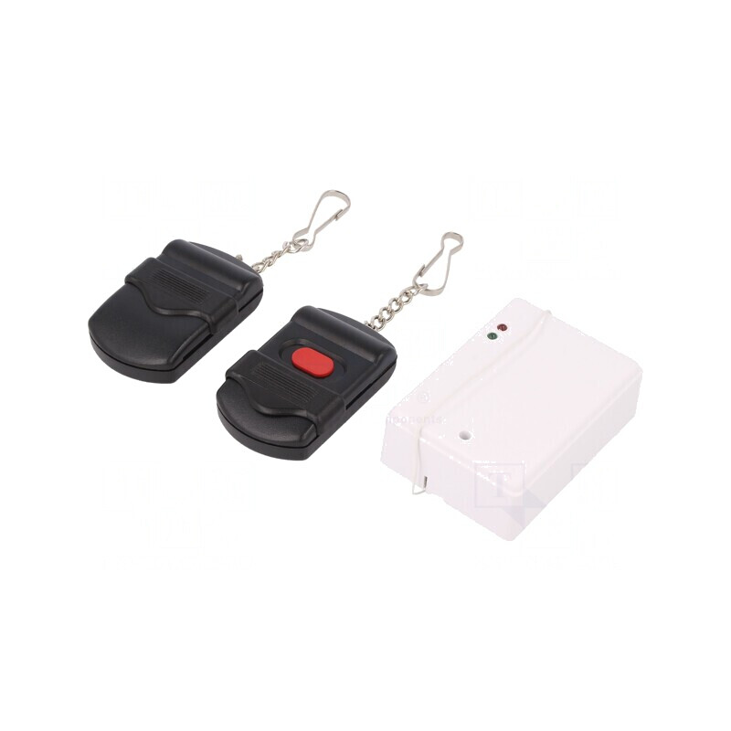 Set Control Wireless pentru Montare pe Perete 12VDC | Electronic-mag.ro | Componente Electronice Set Control Wireless pentru Montare pe Perete 12VDC | Electronic-mag.ro | Componente Electronice