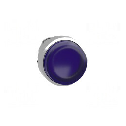 Comutator apăsare 22mm poziție stabilă 2 albastru | Electronic-mag.ro | Componente Electronice