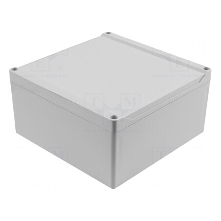 Carcasă universală IP66 ABS gri 180x180x90mm | Electronic-mag.ro | Componente Electronice