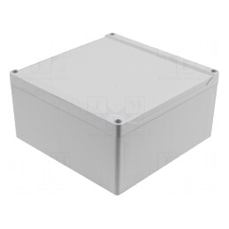 Carcasă universală IP66 ABS gri 180x180x90mm | Electronic-mag.ro | Componente Electronice