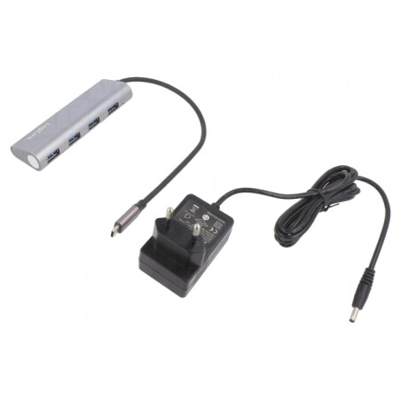Hub USB C 4 Porturi 5Gbps | Electronic-mag.ro | Componente Electronice