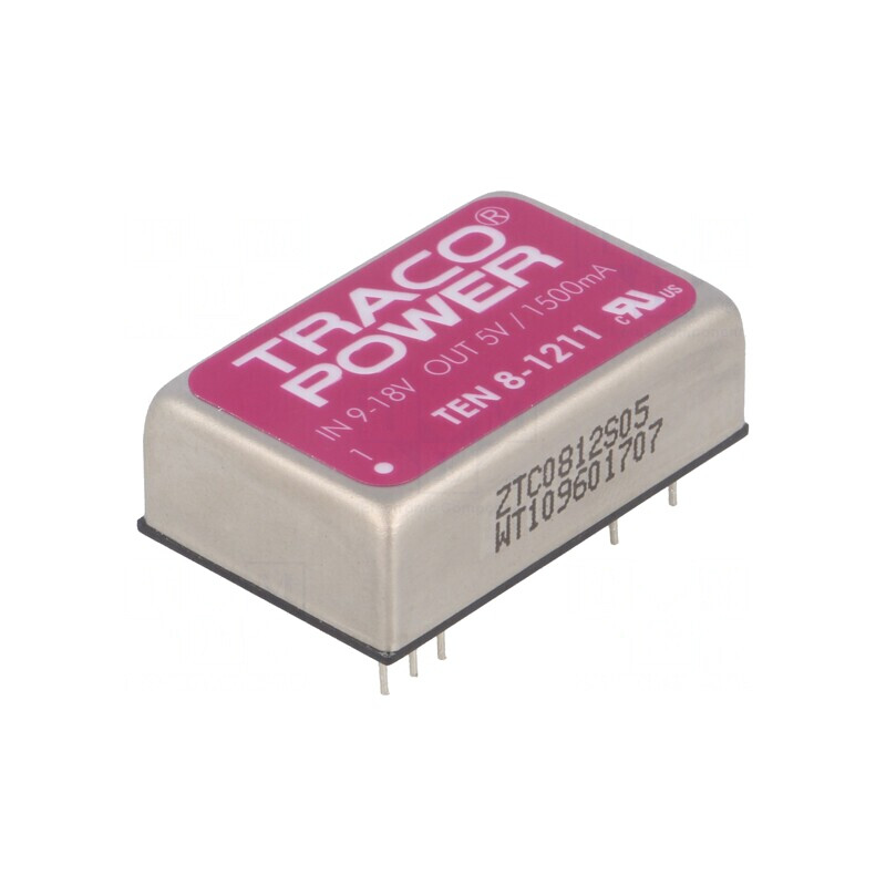 Convertor DC/DC 8W 9-18V la 5V 1500mA DIP24 | Electronic-mag.ro | Componente Electronice Convertor DC/DC 8W 9-18V la 5V 1500mA DIP24 | Electronic-mag.ro | Componente Electronice