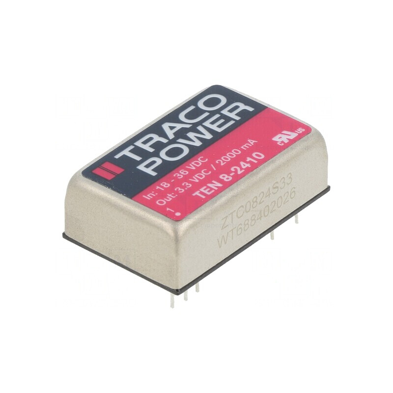 Convertor DC/DC 8W 18-36V la 3.3V 2000mA | Electronic-mag.ro | Componente Electronice Convertor DC/DC 8W 18-36V la 3.3V 2000mA | Electronic-mag.ro | Componente Electronice