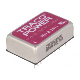 Convertor DC/DC 8W 18-36V la 5V 1500mA DIP24 | Electronic-mag.ro | Componente Electronice