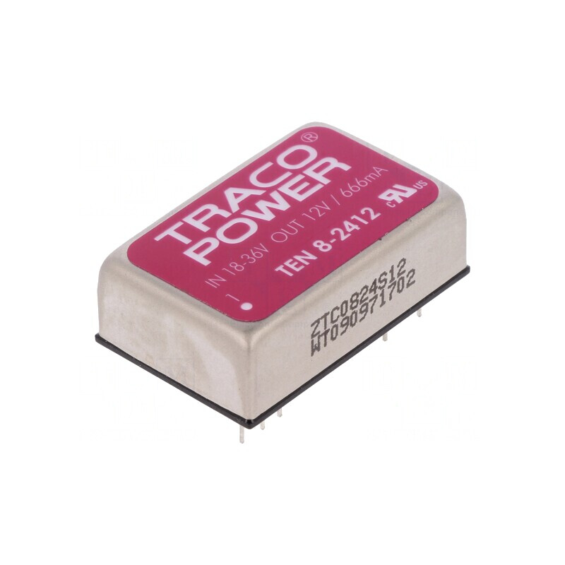 Convertor DC/DC 8W 18-36V la 12V 665mA DIP24 | Electronic-mag.ro | Componente Electronice Convertor DC/DC 8W 18-36V la 12V 665mA DIP24 | Electronic-mag.ro | Componente Electronice