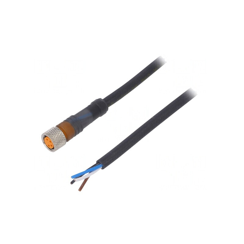 Conector M8 Mamă 4 PIN cu Mufă și Cabluri 20m | Electronic-mag.ro | Componente Electronice