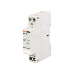Contactor 2-polar 20A 220-230V AC/DC | Electronic-mag.ro | Componente Electronice