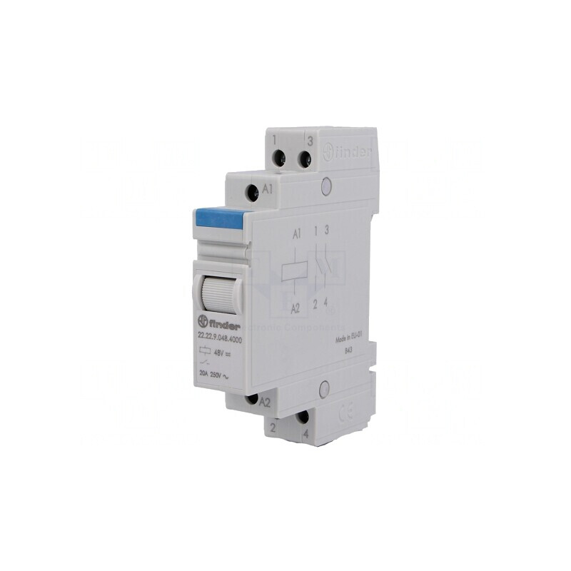 Releu Monostabil NO 48VDC 20A | Electronic-mag.ro | Componente Electronice