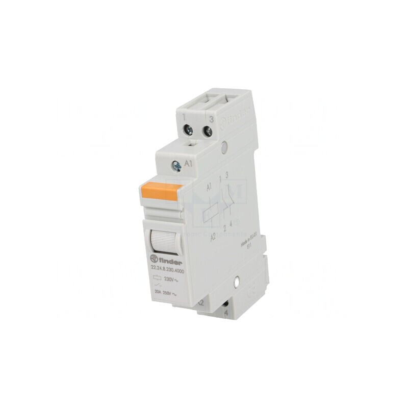 Releu monostabil 230VAC 20A | Electronic-mag.ro | Componente Electronice