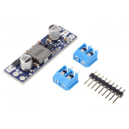 Convertor: step up | Uieş: 6V | Uintr: 2,9÷6V | 5A | 80÷95% | 48x15mm | 6V STEP-UP VOLTAGE REGULATOR U3V50F6