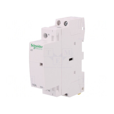 Contactor 1P 16A 24VAC NO pentru Șină DIN | Electronic-mag.ro | Componente Electronice