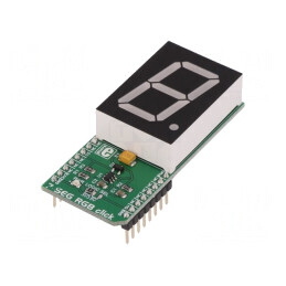 Placă Prototip Afișaj RGB 7-Segment Click | Electronic-mag.ro | Componente Electronice