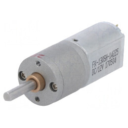 Motor DC cu Transmisie 12V 250:1 Metal 57 RPM 1.6A | Electronic-mag.ro | Componente Electronice