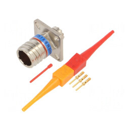 Conector Militar Dimensiune 9 MIL-DTL-38999 Series III Soclu | Electronic-mag.ro | Componente Electronice