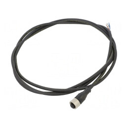 Cablu de Conectare M12 5 PIN 2m 24VAC 4A  | Electronic-mag.ro | Componente Electronice