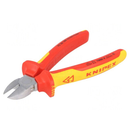 Clești Laterali Izolați 160mm cu Fațetă Mică pentru Tăiere | Electronic-mag.ro | Componente Electronice