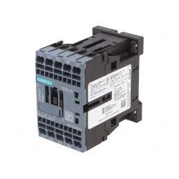 Contactor 3-Pole 24VAC 12A 690V cu 3 Contacte Auxiliare NO | Electronic-mag.ro | Componente Electronice