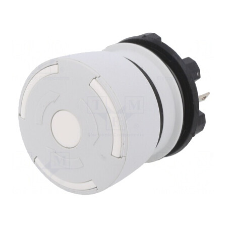 Comutator de siguranță 22mm 2NC Gri Deschis | Electronic-mag.ro | Componente Electronice