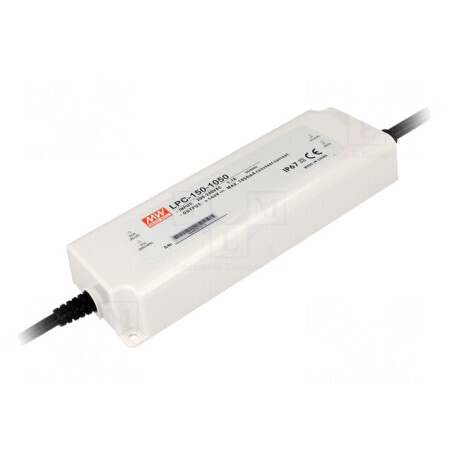 Alimentator LED 151,2W 72-144VDC 1050mA IP67 | Electronic-mag.ro | Componente Electronice