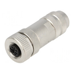 Mufă M12 5-Pin Mamă IP67 Profibus | Electronic-mag.ro | Componente Electronice