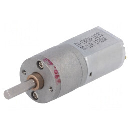 Motor DC cu Transmisie 12V 1,6A 36rpm Metal Gearmotor | Electronic-mag.ro | Componente Electronice