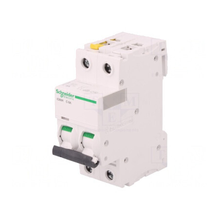 Întrerupător de supracurent 6A 2P 400VAC C | Electronic-mag.ro | Componente Electronice