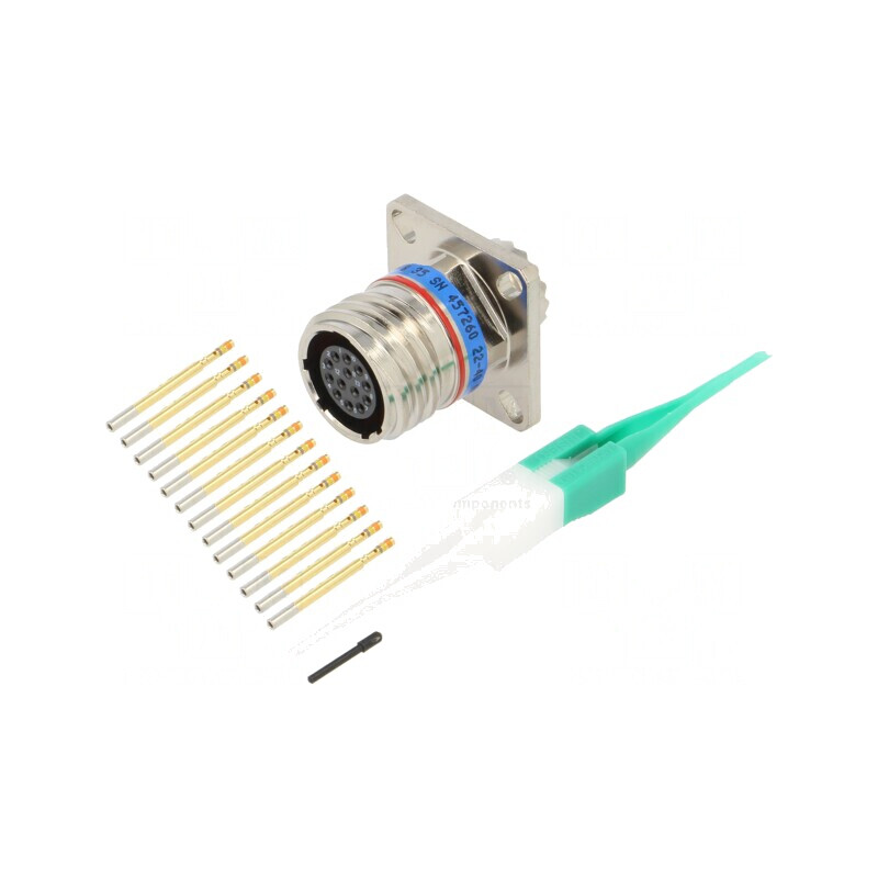 Conector Militar Mamă Dimensiune 11 MIL-DTL-38999 Series III | Electronic-mag.ro | Componente Electronice