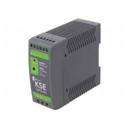 Alimentator Pulsatoriu pentru Şină DIN 40W 24VDC 1,7A IP20 | Electronic-mag.ro | Componente Electronice