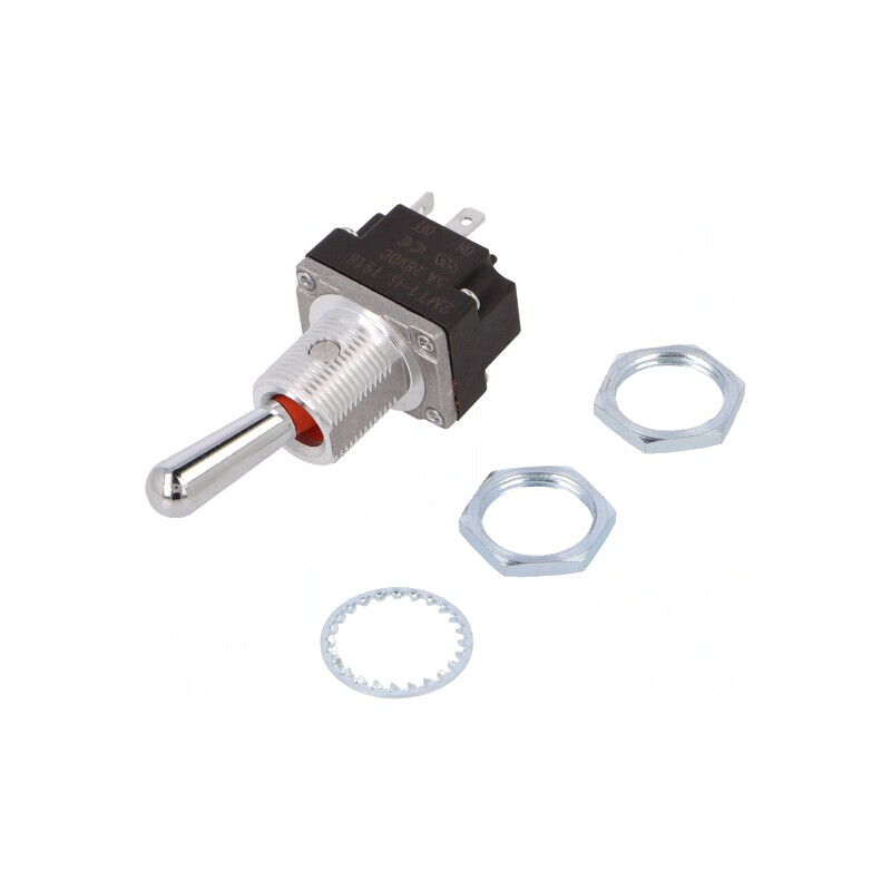 Comutator basculant DPDT ON-OFF 5A 28VAC | Electronic-mag.ro | Componente Electronice