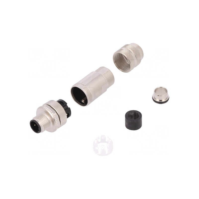 Mufă M12 2 PIN Dreaptă IP67 pentru Cablu 6-8mm | Electronic-mag.ro | Componente Electronice Mufă M12 2 PIN Dreaptă IP67 pentru Cablu 6-8mm | Electronic-mag.ro | Componente Electronice