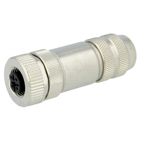 Mufă M12 PIN 2 Mamă B-Profibus IP67 6-8mm | Electronic-mag.ro | Componente Electronice