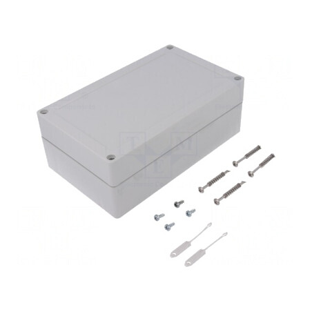 Carcasă universală ABS gri 122x202x75mm | Electronic-mag.ro | Componente Electronice