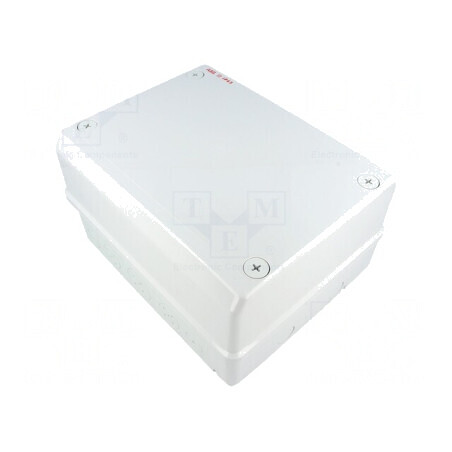 Carcasă Policorbonat Gri Universală 220mm x 275mm x 140mm | Electronic-mag.ro | Componente Electronice